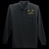 Long Sleeve Silk Touch Polo with Pocket Thumbnail