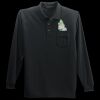 Long Sleeve Silk Touch Polo with Pocket Thumbnail