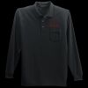 Long Sleeve Silk Touch Polo with Pocket Thumbnail