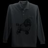 Long Sleeve Silk Touch Polo with Pocket Thumbnail