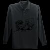 Long Sleeve Silk Touch Polo with Pocket Thumbnail