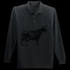 Long Sleeve Silk Touch Polo with Pocket Thumbnail
