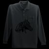 Long Sleeve Silk Touch Polo with Pocket Thumbnail