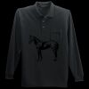Long Sleeve Silk Touch Polo with Pocket Thumbnail