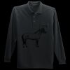 Long Sleeve Silk Touch Polo with Pocket Thumbnail