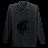 Long Sleeve Silk Touch Polo with Pocket Thumbnail