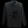 Long Sleeve Silk Touch Polo with Pocket Thumbnail