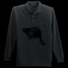 Long Sleeve Silk Touch Polo with Pocket Thumbnail