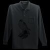 Long Sleeve Silk Touch Polo with Pocket Thumbnail