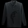 Long Sleeve Silk Touch Polo with Pocket Thumbnail