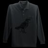 Long Sleeve Silk Touch Polo with Pocket Thumbnail