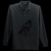 Long Sleeve Silk Touch Polo with Pocket Thumbnail