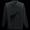 Long Sleeve Silk Touch Polo with Pocket Thumbnail