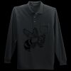 Long Sleeve Silk Touch Polo with Pocket Thumbnail