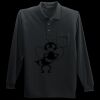 Long Sleeve Silk Touch Polo with Pocket Thumbnail