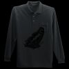 Long Sleeve Silk Touch Polo with Pocket Thumbnail