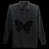 Long Sleeve Silk Touch Polo with Pocket Thumbnail
