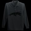 Long Sleeve Silk Touch Polo with Pocket Thumbnail