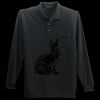 Long Sleeve Silk Touch Polo with Pocket Thumbnail