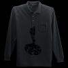 Long Sleeve Silk Touch Polo with Pocket Thumbnail