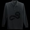 Long Sleeve Silk Touch Polo with Pocket Thumbnail