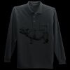 Long Sleeve Silk Touch Polo with Pocket Thumbnail