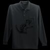 Long Sleeve Silk Touch Polo with Pocket Thumbnail