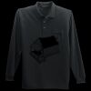 Long Sleeve Silk Touch Polo with Pocket Thumbnail