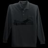 Long Sleeve Silk Touch Polo with Pocket Thumbnail