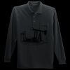 Long Sleeve Silk Touch Polo with Pocket Thumbnail
