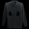 Long Sleeve Silk Touch Polo with Pocket Thumbnail