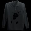 Long Sleeve Silk Touch Polo with Pocket Thumbnail