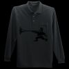 Long Sleeve Silk Touch Polo with Pocket Thumbnail