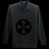 Long Sleeve Silk Touch Polo with Pocket Thumbnail