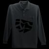 Long Sleeve Silk Touch Polo with Pocket Thumbnail