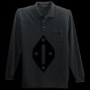 Long Sleeve Silk Touch Polo with Pocket Thumbnail