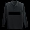 Long Sleeve Silk Touch Polo with Pocket Thumbnail