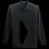 Long Sleeve Silk Touch Polo with Pocket Thumbnail
