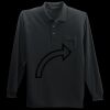 Long Sleeve Silk Touch Polo with Pocket Thumbnail