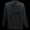 Long Sleeve Silk Touch Polo with Pocket Thumbnail