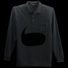 Long Sleeve Silk Touch Polo with Pocket Thumbnail