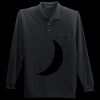 Long Sleeve Silk Touch Polo with Pocket Thumbnail