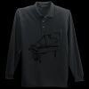 Long Sleeve Silk Touch Polo with Pocket Thumbnail
