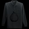 Long Sleeve Silk Touch Polo with Pocket Thumbnail