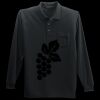 Long Sleeve Silk Touch Polo with Pocket Thumbnail