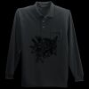 Long Sleeve Silk Touch Polo with Pocket Thumbnail