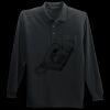 Long Sleeve Silk Touch Polo with Pocket Thumbnail