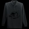 Long Sleeve Silk Touch Polo with Pocket Thumbnail