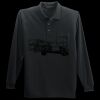 Long Sleeve Silk Touch Polo with Pocket Thumbnail