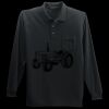 Long Sleeve Silk Touch Polo with Pocket Thumbnail